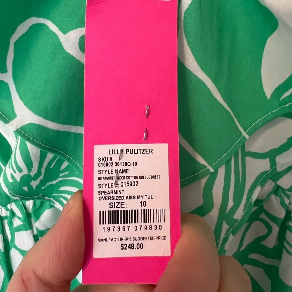 Lilly Pulitzer Ruffle Dress - Picture 5 of 10